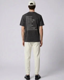 Bas de jogging ajusté beige
