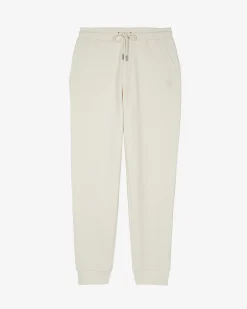Bas de jogging ajusté beige