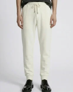 Bas de jogging ajusté beige
