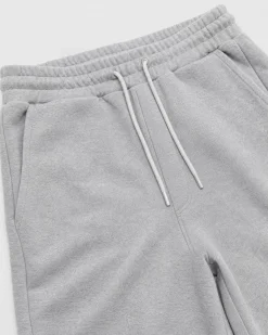 Bas de jogging droit gris