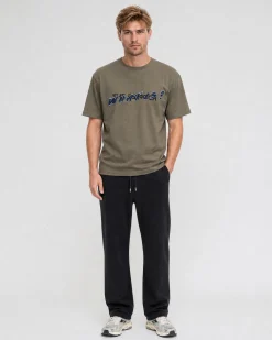 Bas de jogging droit noir