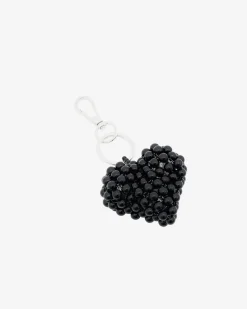Bijou de sac cœur noir