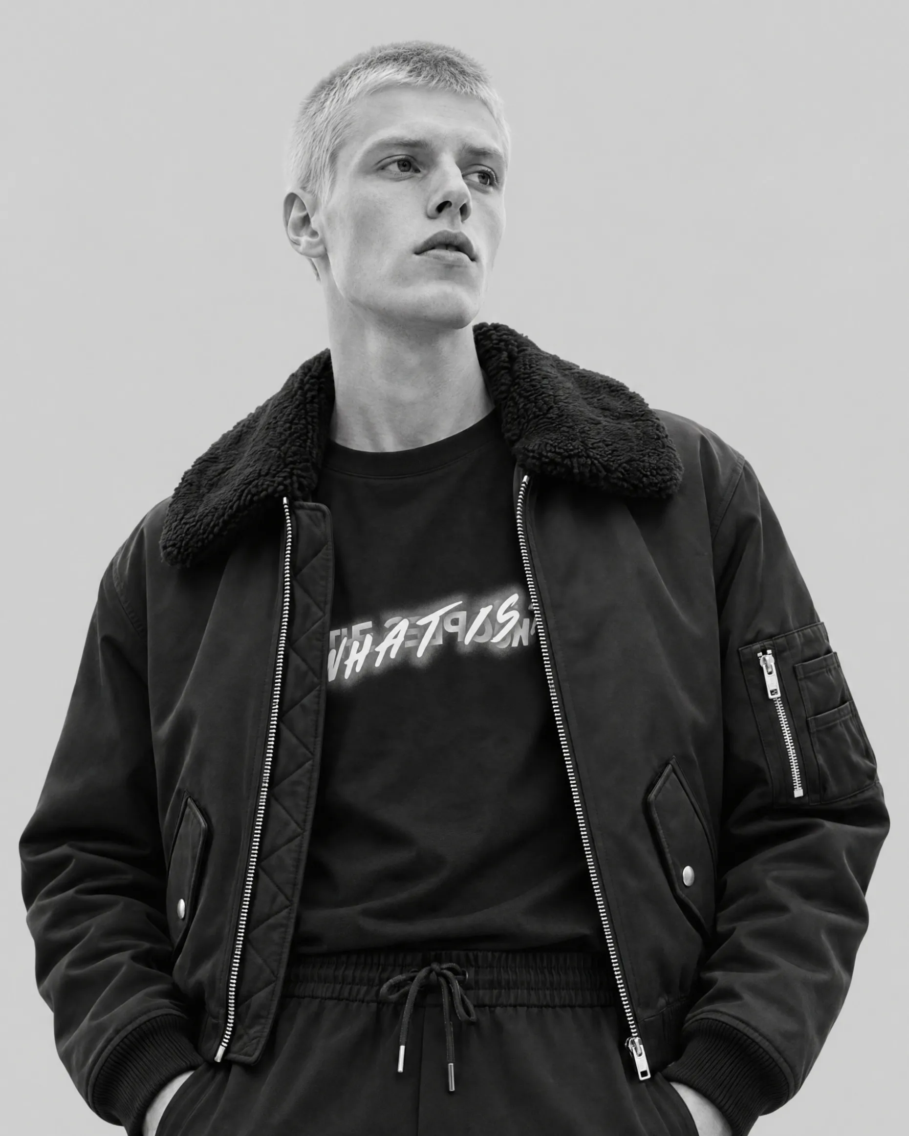 Blouson bombardier noir