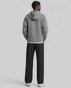 Blouson double face à capuche gris
