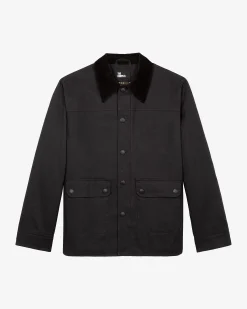 Blouson en coton marine