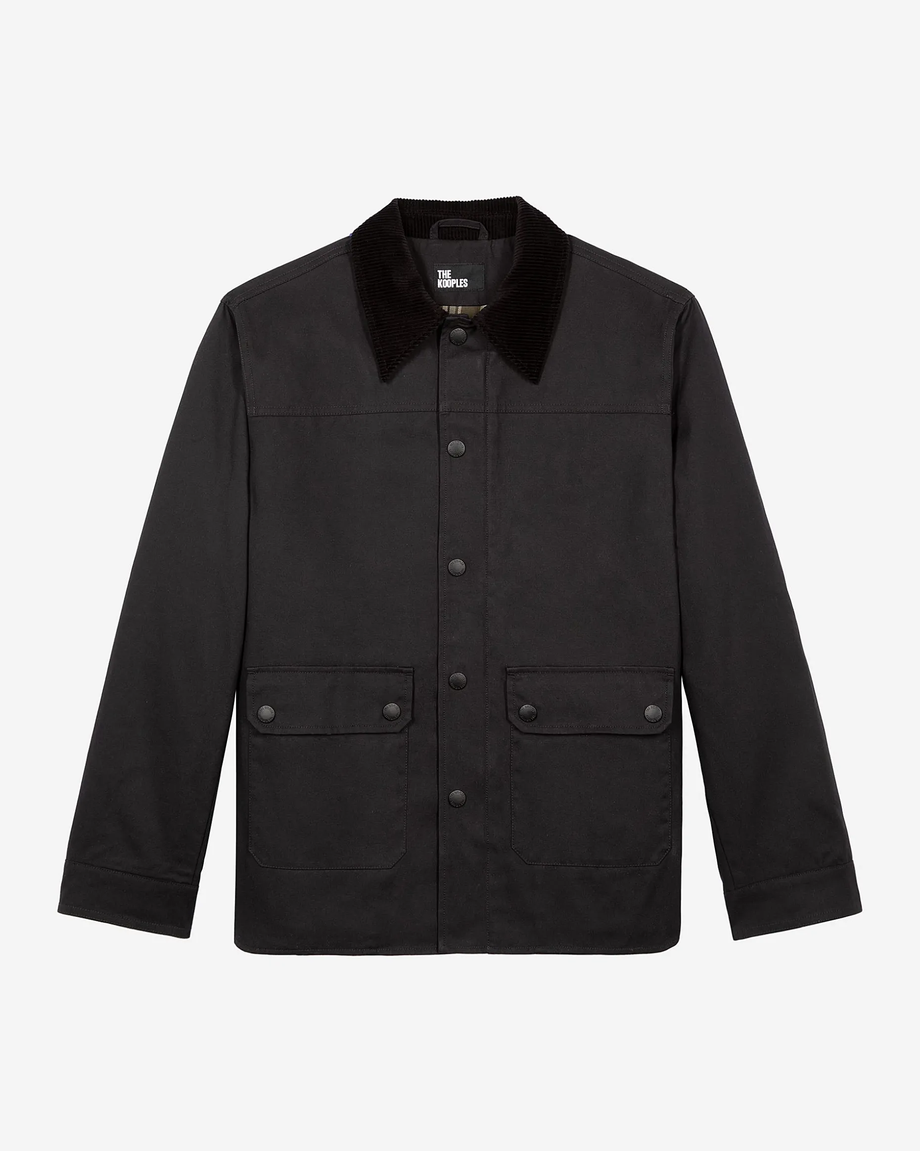 Blouson en coton marine