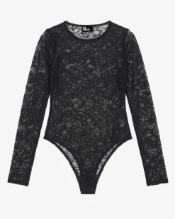 Body en dentelle noir