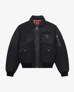 Bomber noir The Kooples x SCHOTT NYC