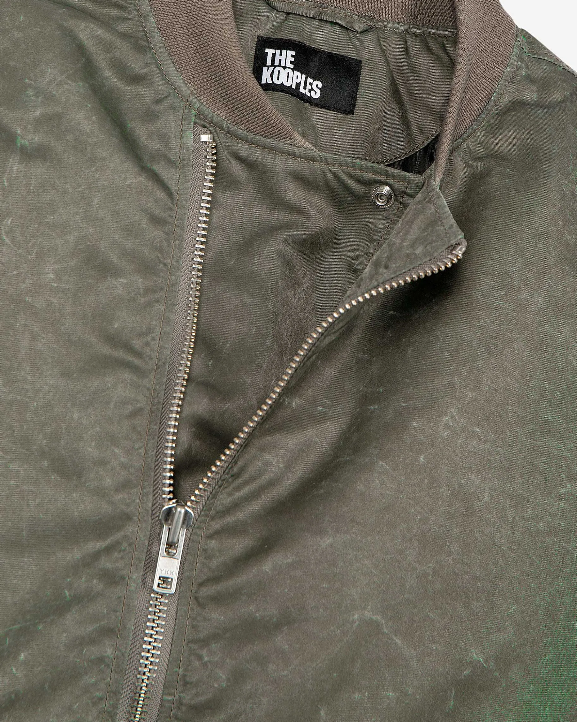 Bombers effet marbré kaki