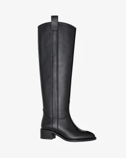 Bottes en cuir noires