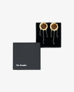 Boucles d'oreilles dorée