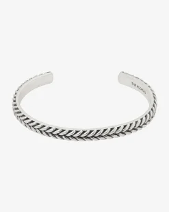 Bracelet jonc argenté