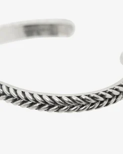 Bracelet jonc argenté