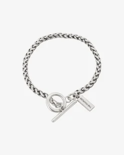 Bracelet medium en chaîne argenté