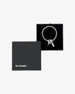 Bracelet medium en chaîne argenté