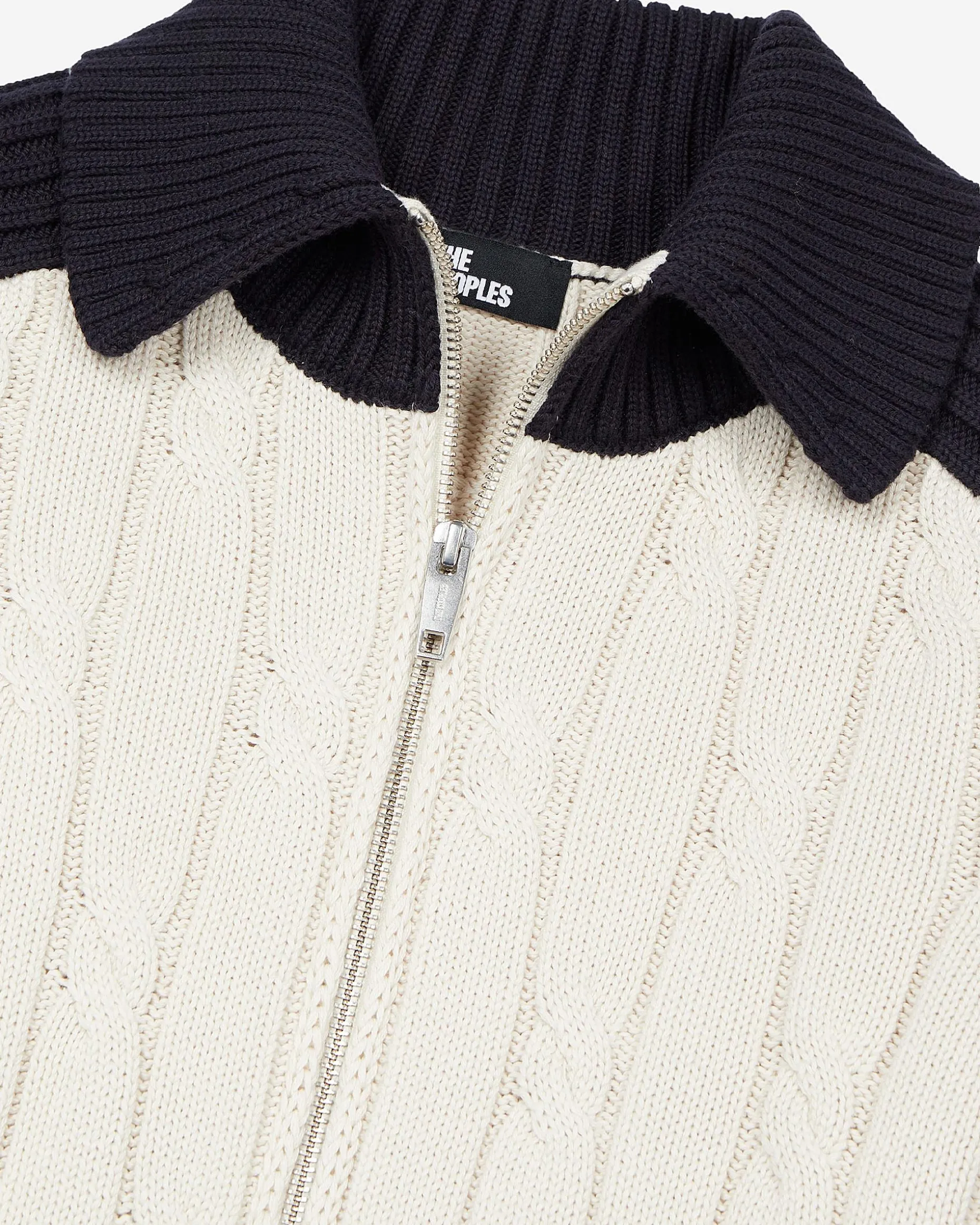 Cardigan en coton écru
