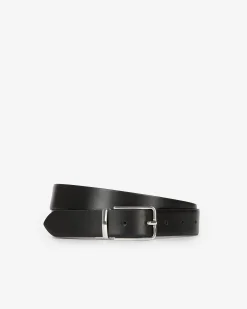 Ceinture réversible en cuir bicolore