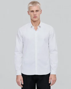 Chemise col classique blanche