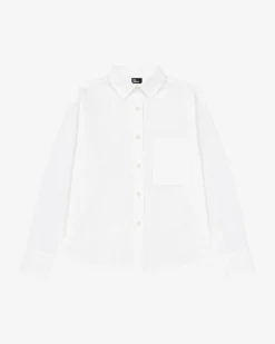 Chemise en coton blanche