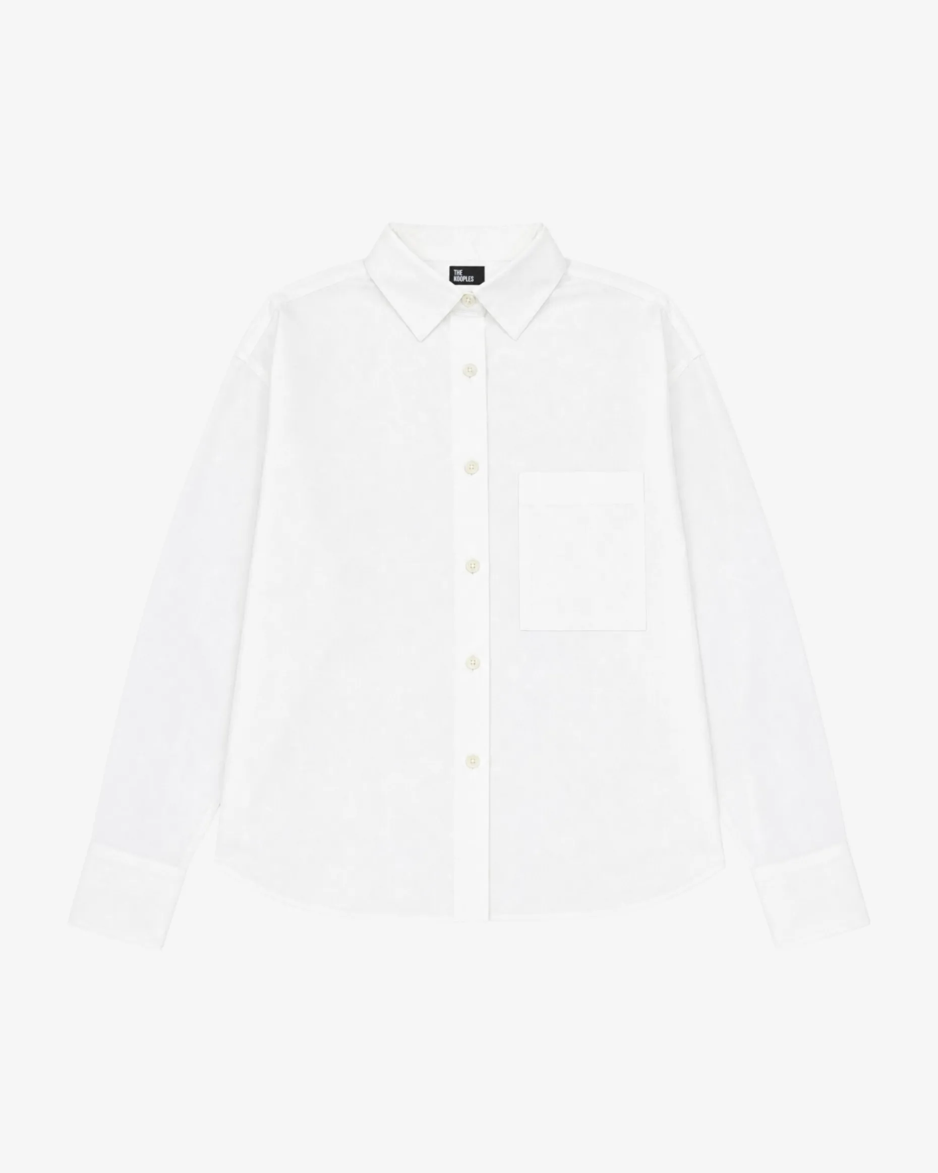 Chemise en coton blanche