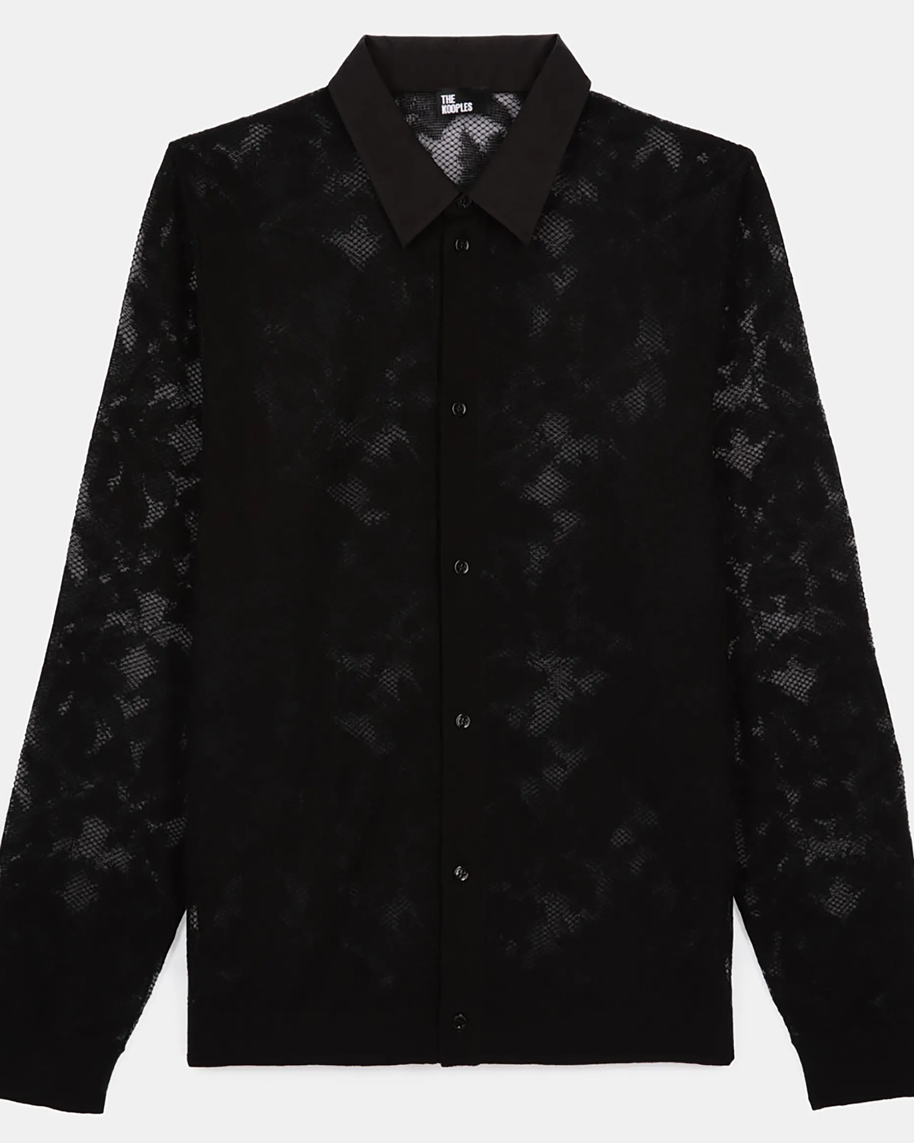 Chemise en dentelle noire