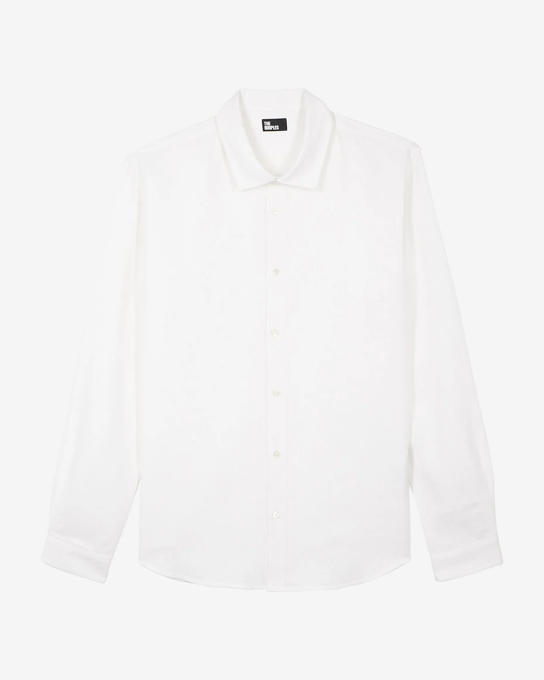 Chemise en lin blanche