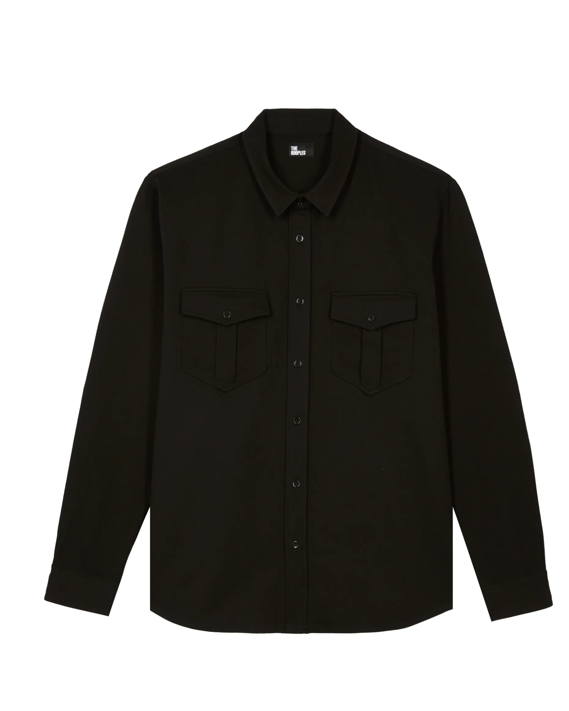 Chemise en milano noire