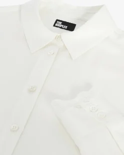 Chemise en soie écrue