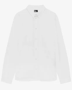 Chemise formelle avec bride blanche
