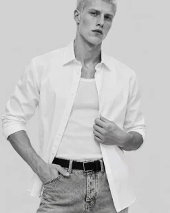 Chemise formelle blanche