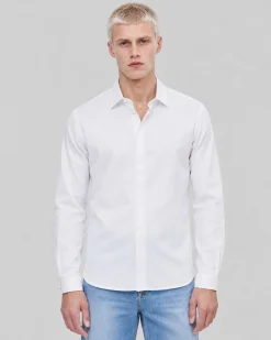 Chemise formelle blanche