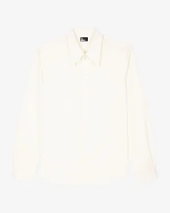 Chemise formelle jaune