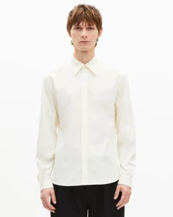 Chemise formelle jaune