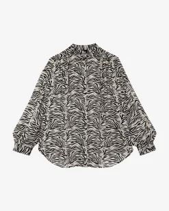 Chemise imprimé zèbre