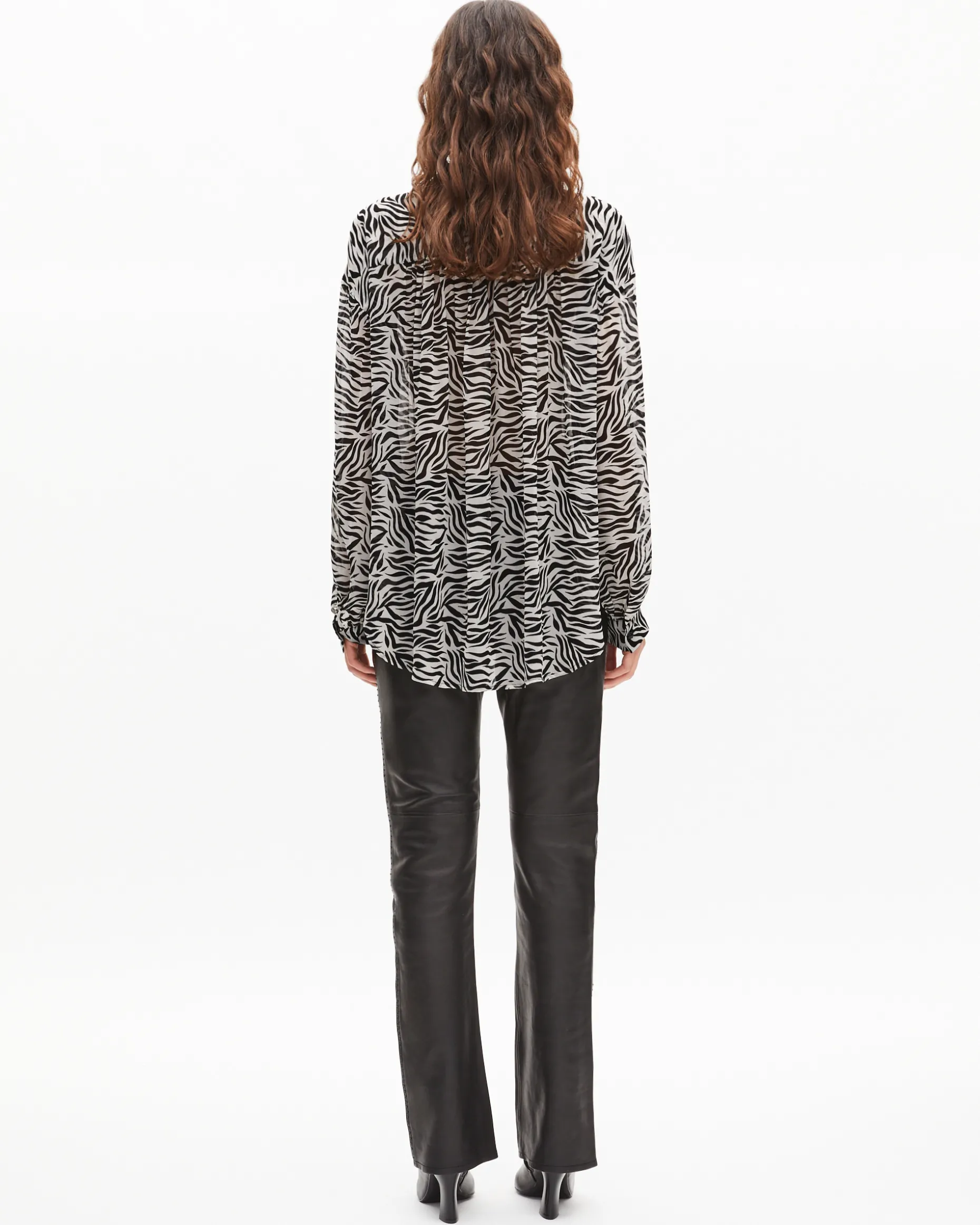 Chemise imprimé zèbre