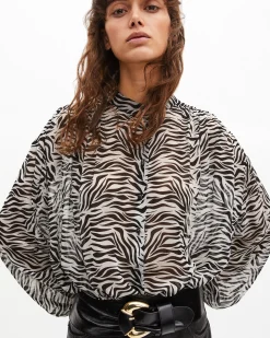 Chemise imprimé zèbre