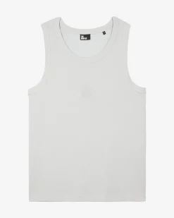 Débardeur avec broderie blason gris