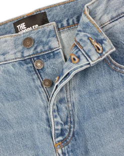 Jean baggy bleu clair