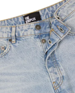 Jean large bleu clair
