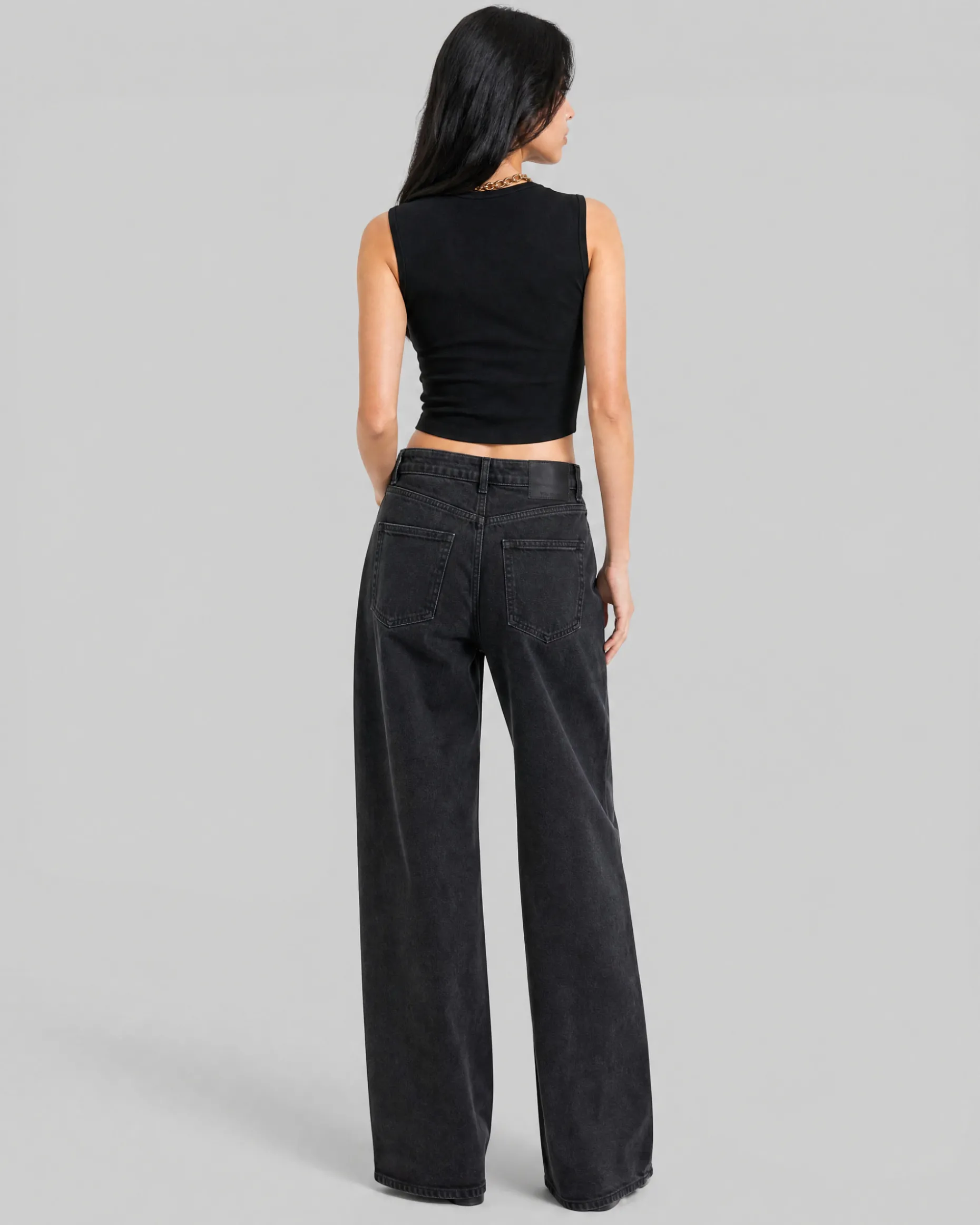 Jean large noir
