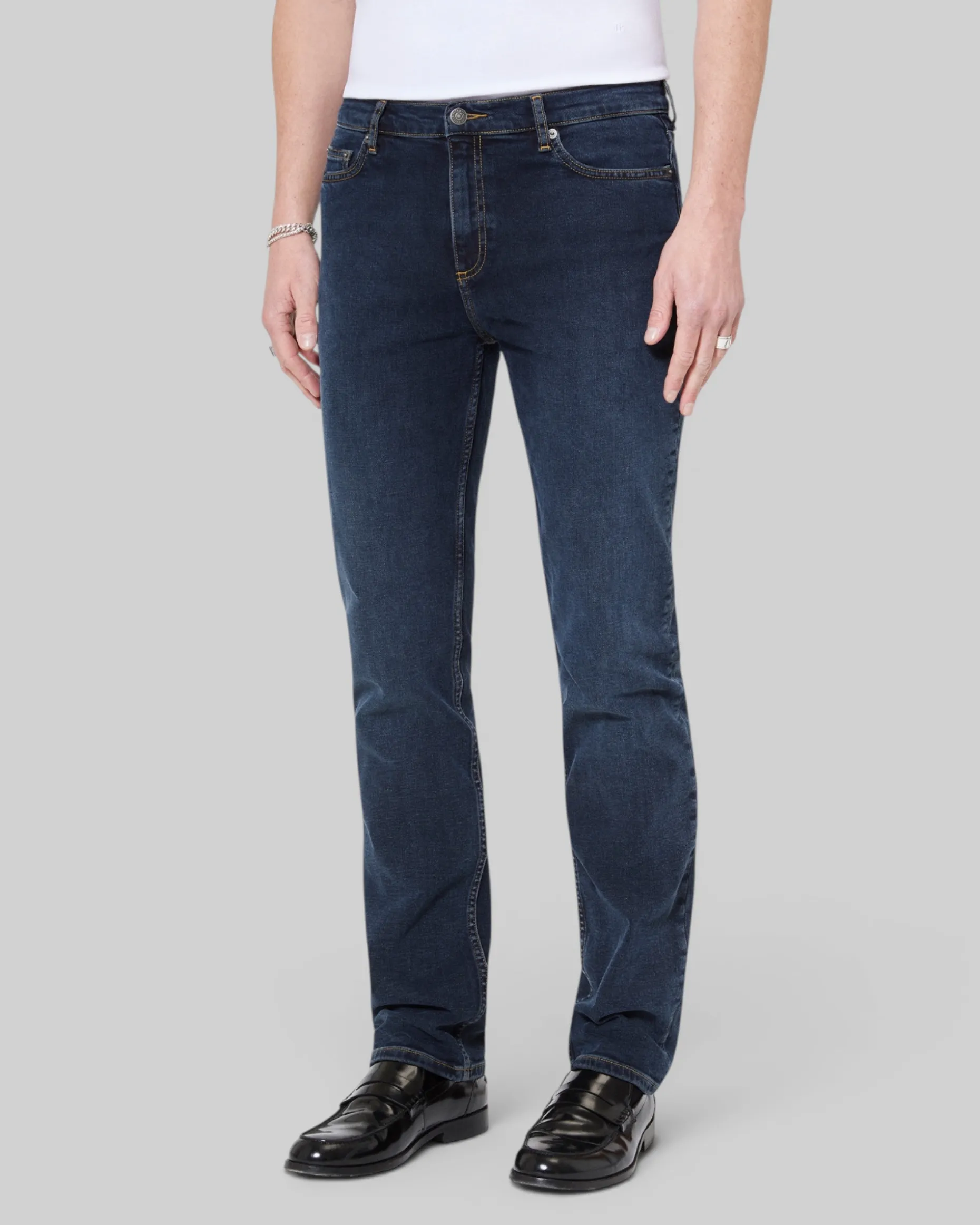 Jean slim bleu foncé