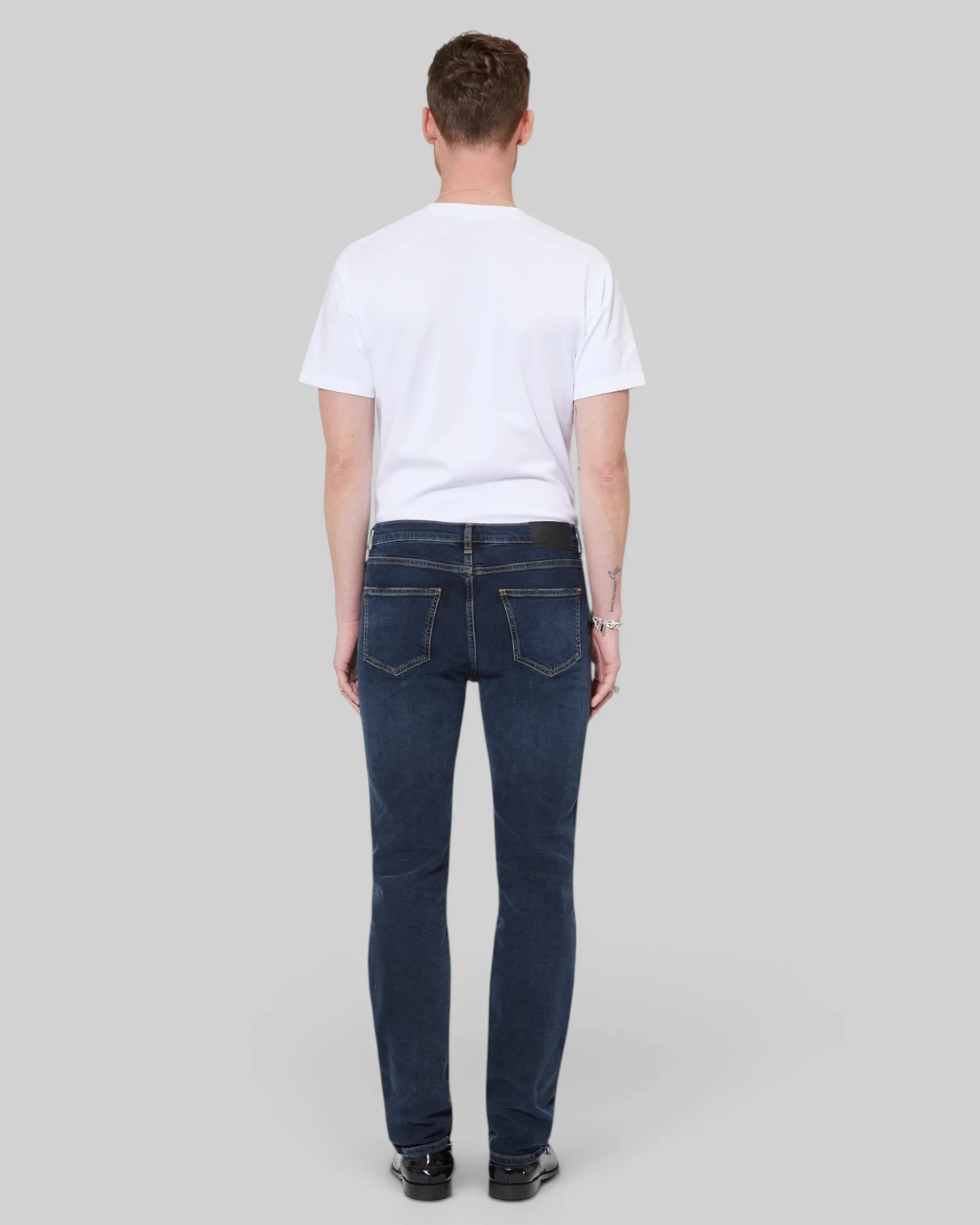 Jean slim bleu foncé