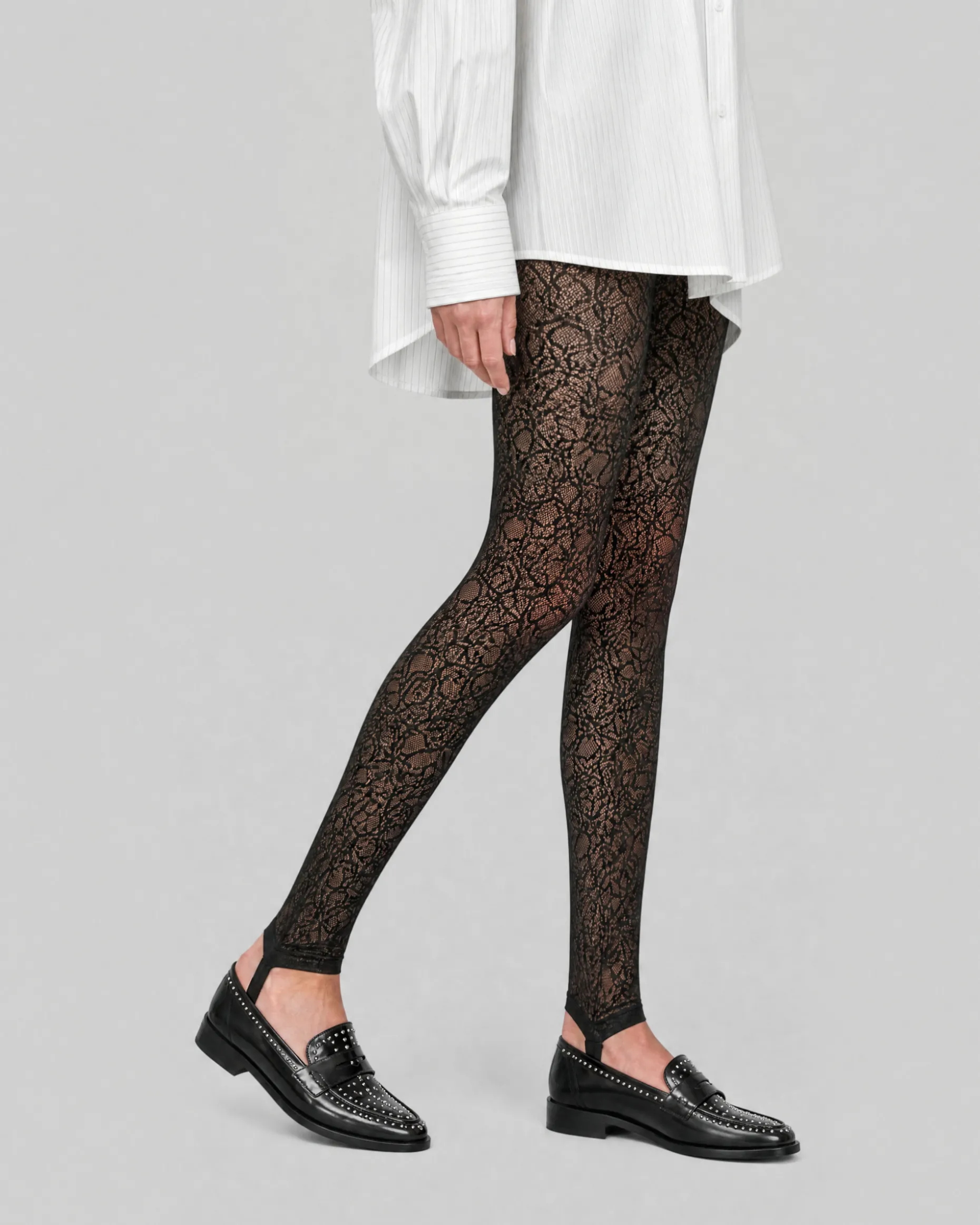 Legging en dentelle