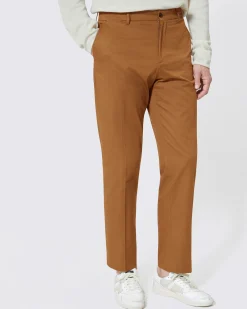 Pantalon chino bronze