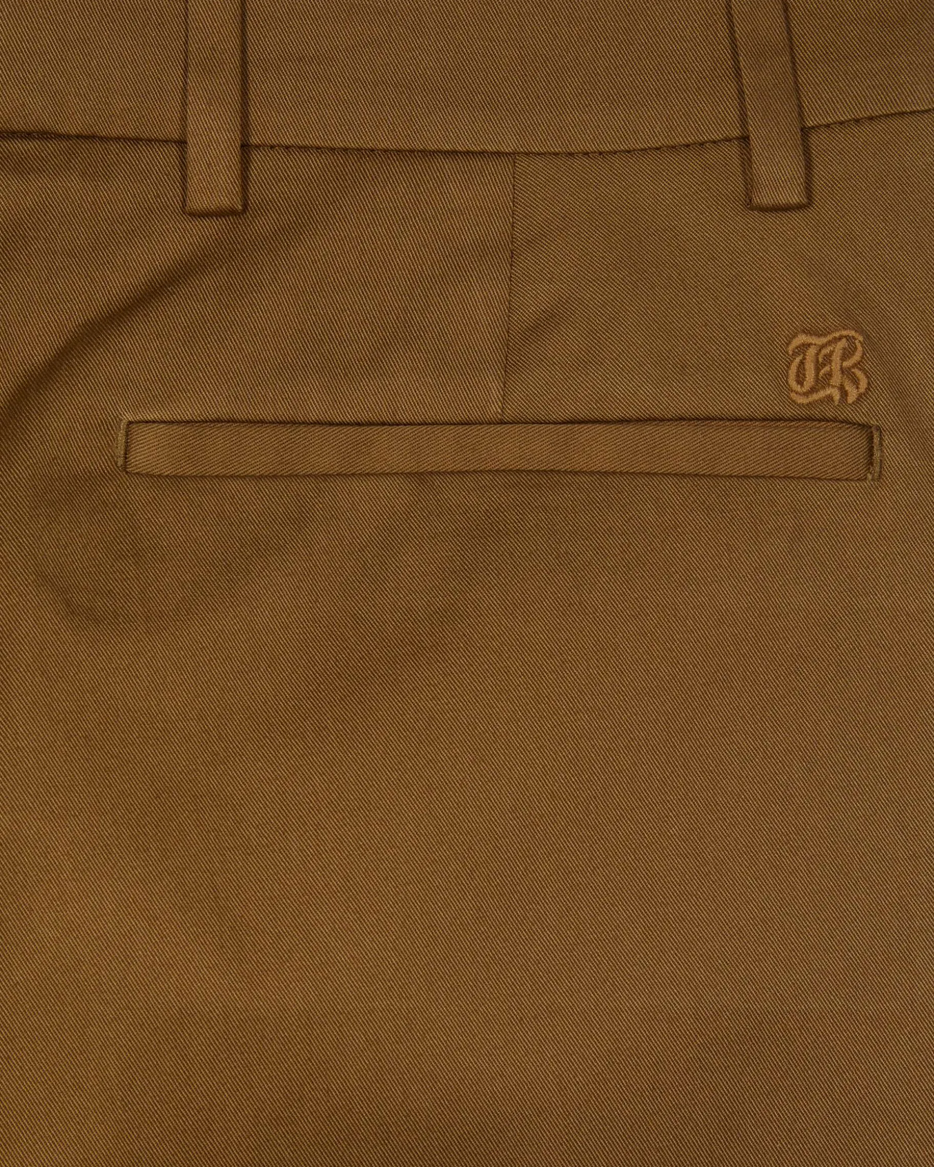 Pantalon chino bronze