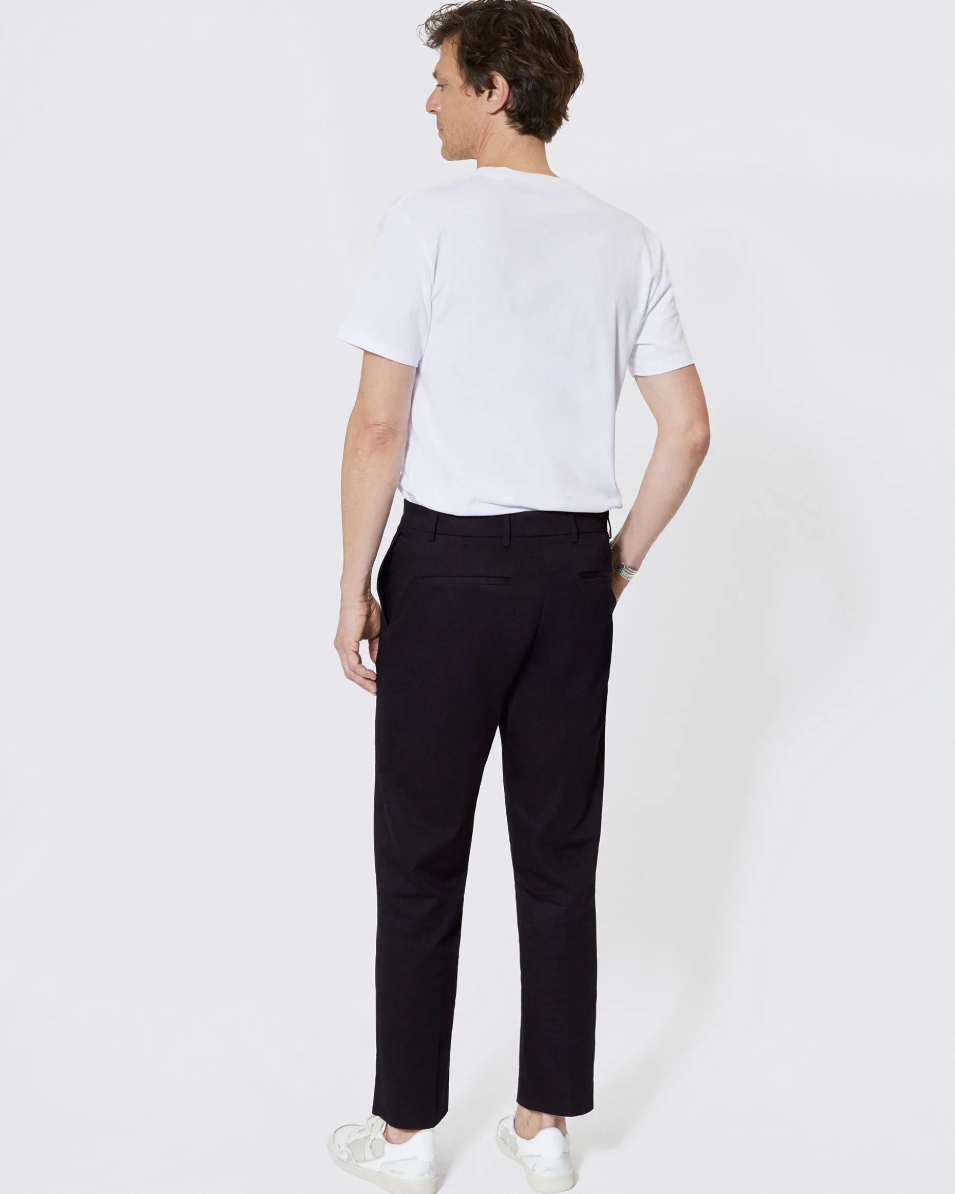 Pantalon chino marine
