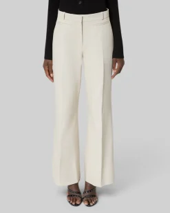 Pantalon en coton beige