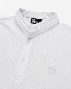 Polo col officier blanc