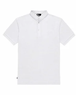 Polo col officier blanc