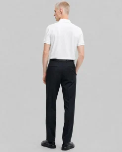 Polo col officier blanc